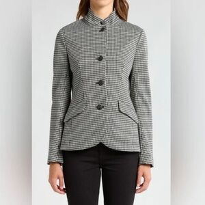 Rag and Bone black and white houndstooth Slade jacket Size 12